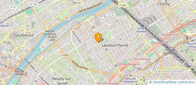 localisation de l'entreprise TITUS TECHNOLOGIES à LEVALLOIS-PERRET