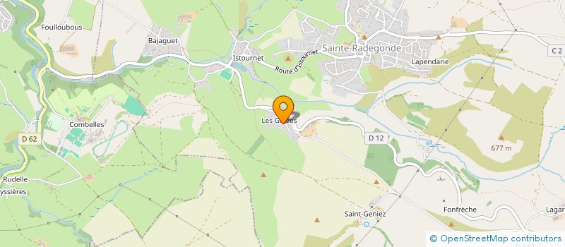 localisation de l'entreprise TITZEL  SAINTE-RADEGONDE