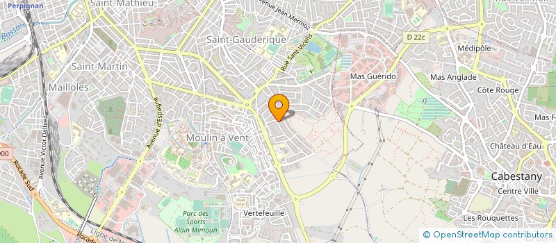 localisation de l'entreprise TIU NOVELA  PERPIGNAN