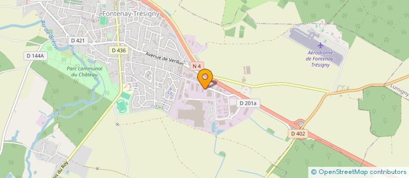 localisation de l'entreprise TIV MAINTENANCE à FONTENAY-TRESIGNY