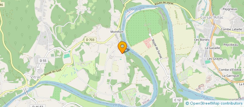 localisation de l'entreprise TIVA-NET 24  VITRAC