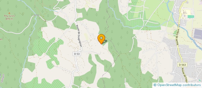 localisation de l'entreprise TIVALO  SEILLANS