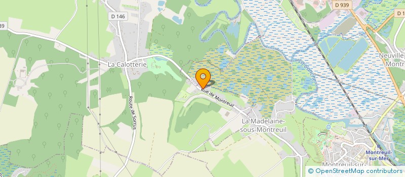 localisation de l'entreprise TIVANE  LA CALOTTERIE