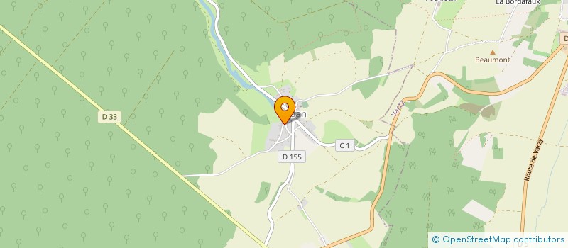localisation de l'entreprise TIVE à OUDAN