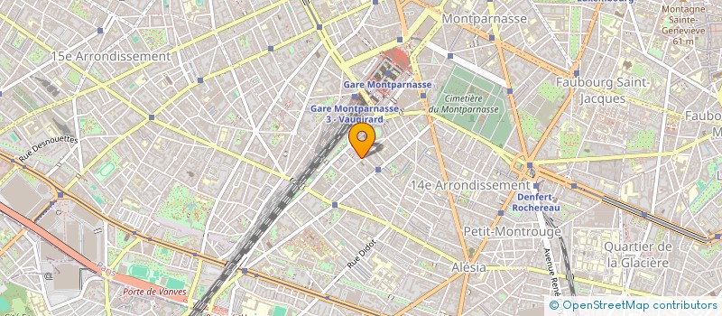 localisation de l'entreprise TIVI à PARIS