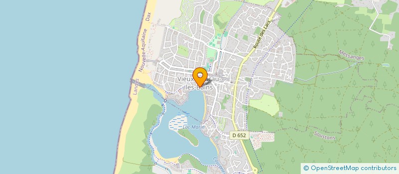 localisation de l'entreprise TIVOLI  VIEUX-BOUCAU-LES-BAINS