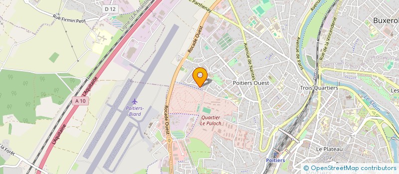 localisation de l'entreprise TIVOLI EVENT  POITIERS