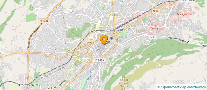 localisation de l'entreprise TIVOLLIER & BRIANT  GAP