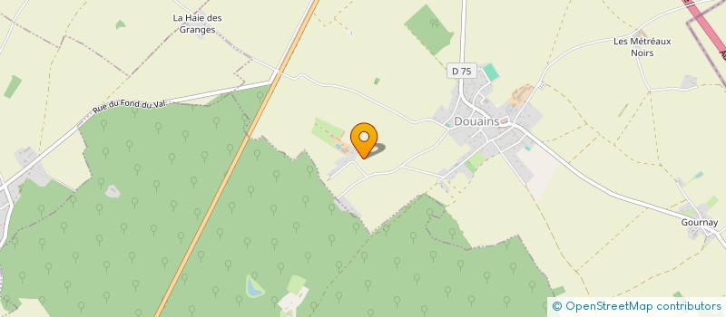 localisation de l'entreprise TIWAHE  DOUAINS