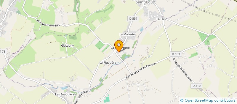 localisation de l'entreprise TIWI  SAINT-LOUP