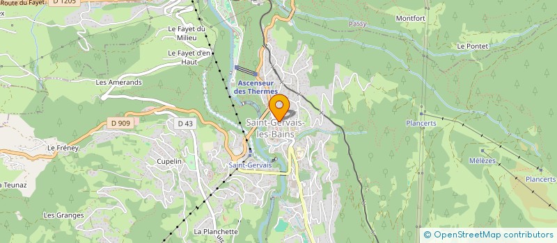 localisation de l'entreprise TIWI  SAINT-GERVAIS-LES-BAINS