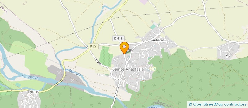 localisation de l'entreprise TIXA BETON à DIONS