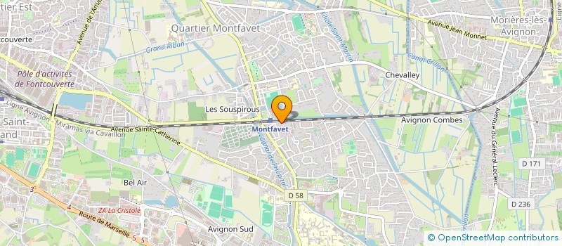 localisation de l'entreprise TIXADOR  AVIGNON