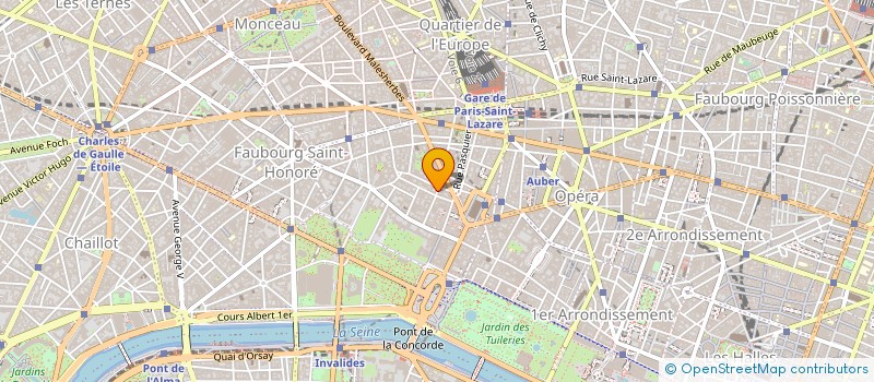 localisation de l'entreprise TIXEREL à PARIS