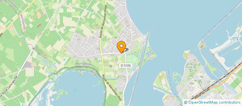 localisation de l'entreprise TIXIER ATTRACTIONS à MARSEILLAN