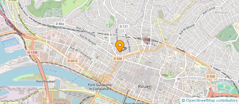 localisation de l'entreprise TIXIER INSTRUMENTS INDUSTRIELS  ROUEN