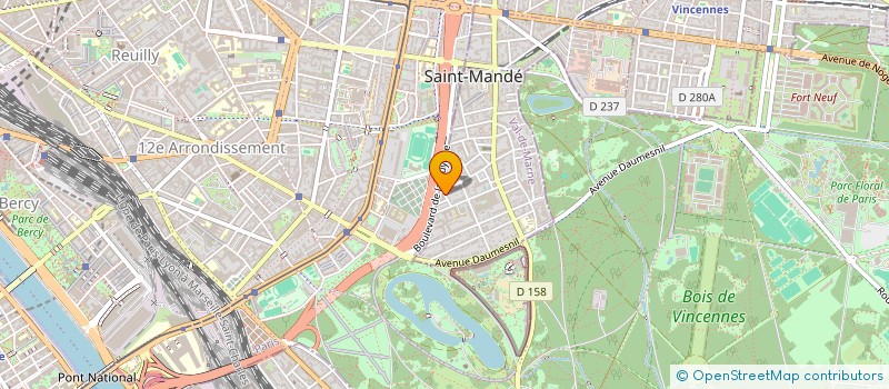 localisation de l'entreprise TIZE à SAINT-MANDE