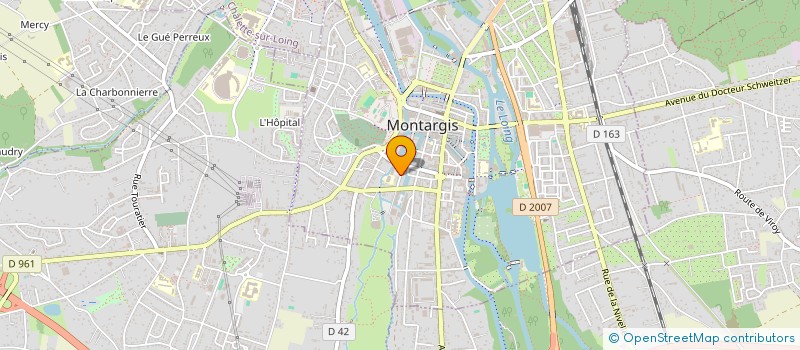 localisation de l'entreprise TIZI à MONTARGIS