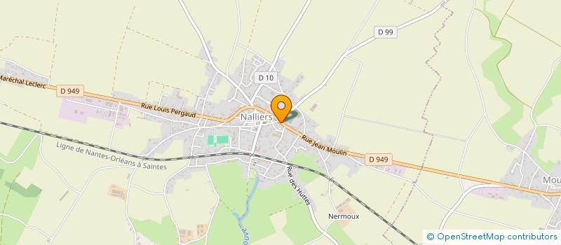 localisation de l'entreprise TIZI SNACK  NALLIERS