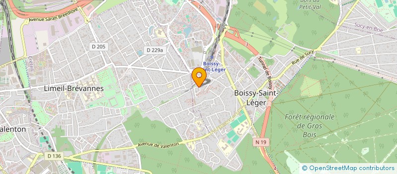 localisation de l'entreprise TIZI TRANSPORT à BOISSY-SAINT-LEGER