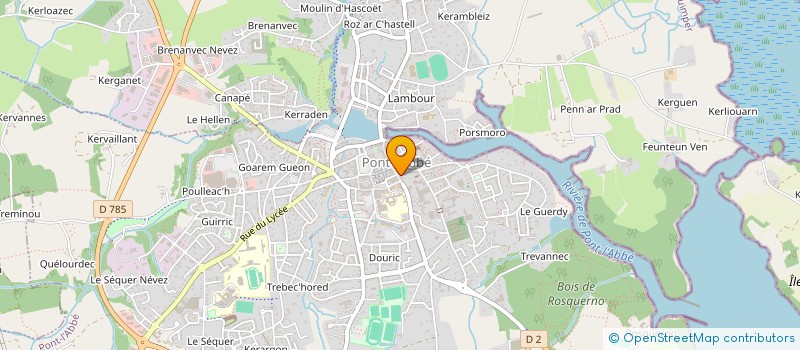 localisation de l'entreprise TIZILI à PONT-L'ABBE