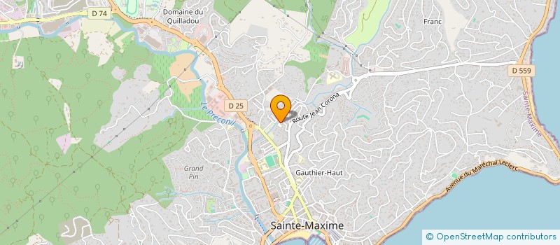 localisation de l'entreprise TIZLI à SAINTE-MAXIME