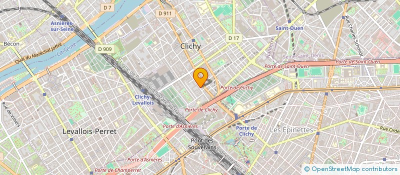 localisation de l'entreprise TIZNIT à CLICHY