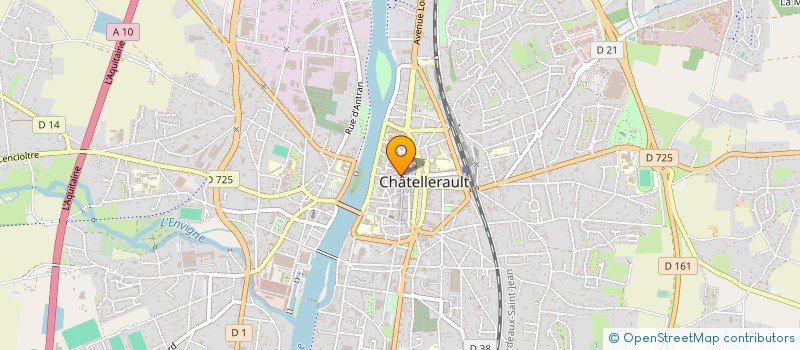 localisation de l'entreprise TIZOO  CHATELLERAULT