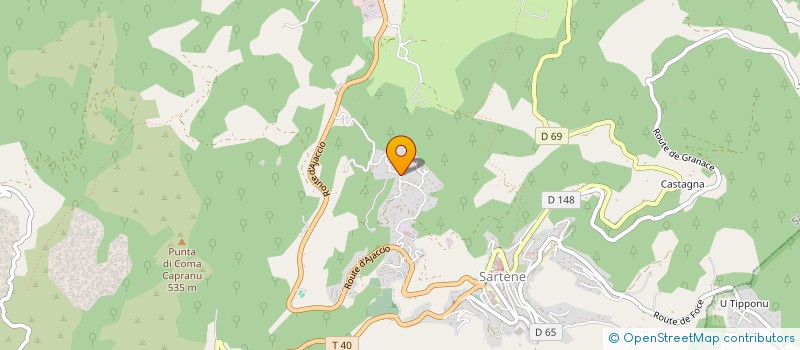 localisation de l'entreprise TIZZA NAUTIC  SARTENE