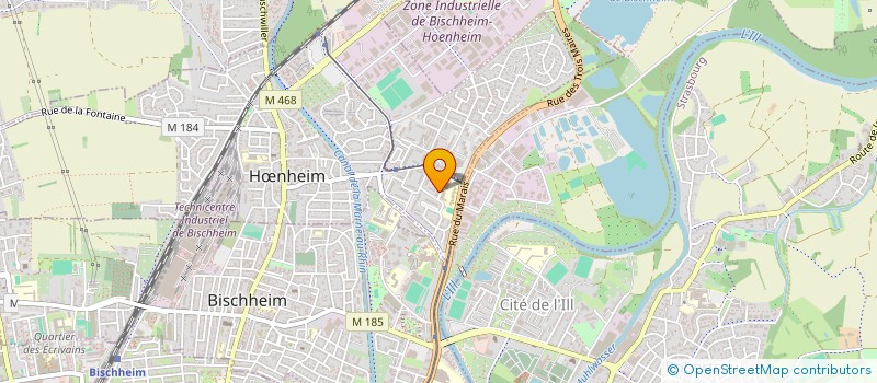 localisation de l'entreprise TJ  HNHEIM