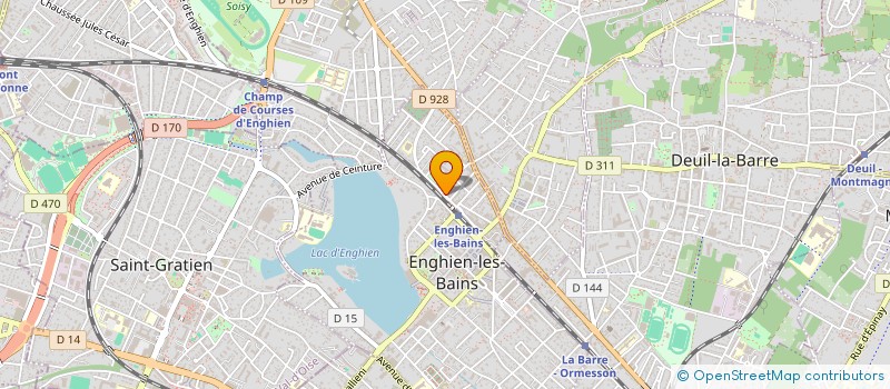 localisation de l'entreprise TJ CASH & CARRY  ENGHIEN-LES-BAINS