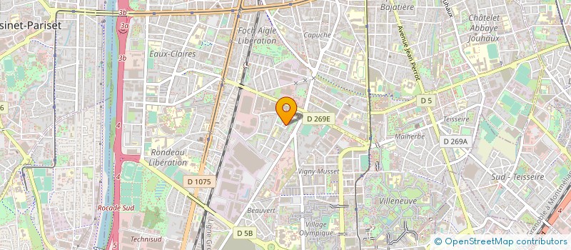 localisation de l'entreprise TJ CLIM  GRENOBLE
