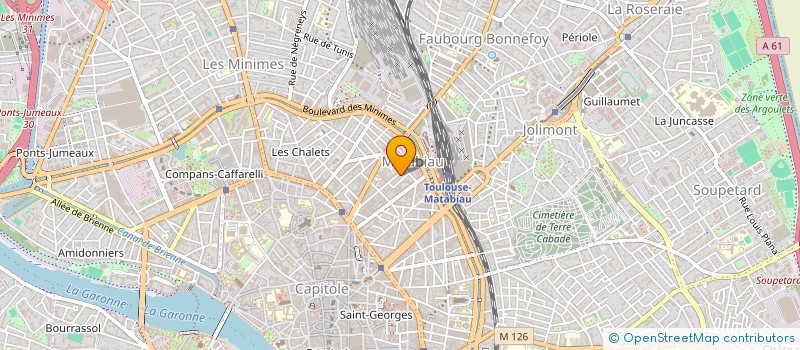 localisation de l'entreprise TJ GROUP  PECHBUSQUE