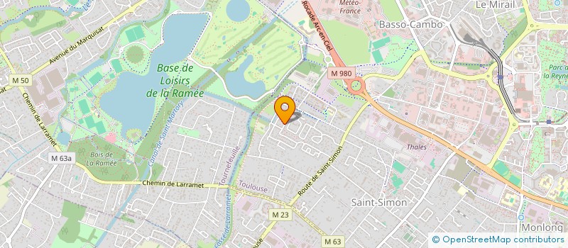 localisation de l'entreprise TJ IMMOBILIER à TOULOUSE