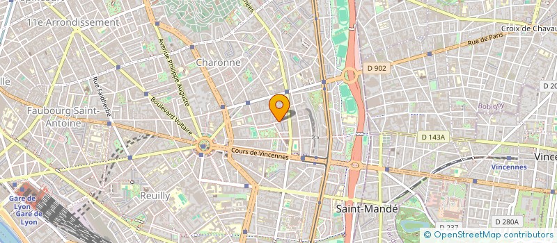 localisation de l'entreprise TJ INTER  PARIS