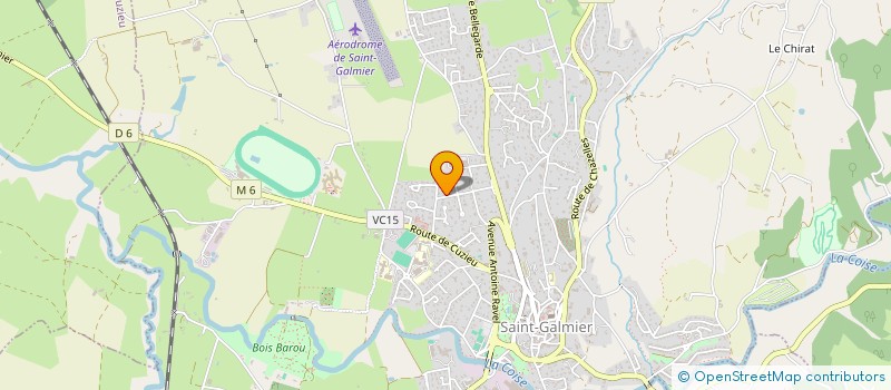 localisation de l'entreprise TJ INVEST  ANDREZIEUX-BOUTHEON