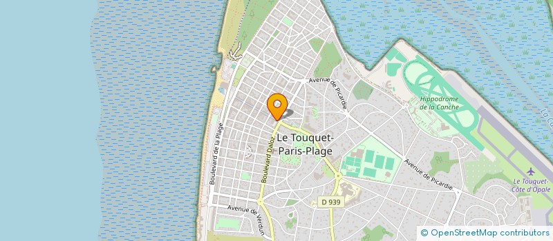 localisation de l'entreprise TJ1 à LE TOUQUET-PARIS-PLAGE