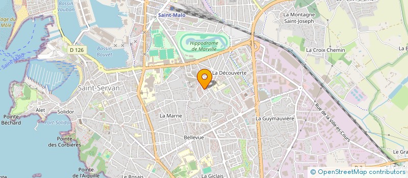localisation de l'entreprise TJ2E  SAINT-MALO