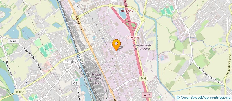 localisation de l'entreprise TJ2P  SAINT-ALBAN