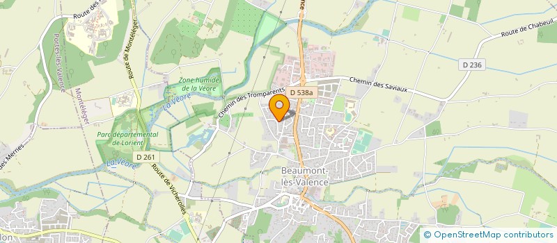 localisation de l'entreprise TJA HOLDING  VALENCE