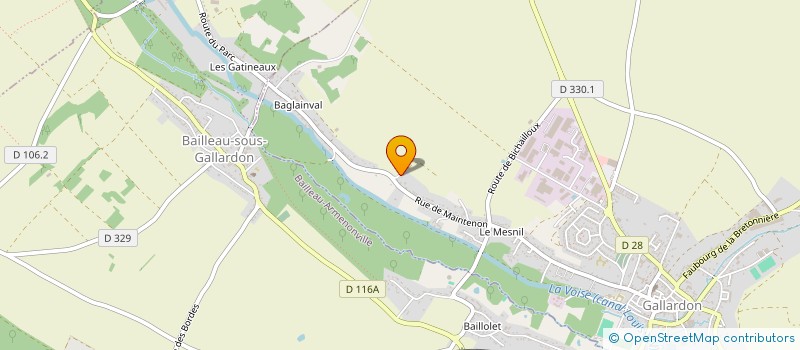 localisation de l'entreprise TJA SOLUTIONS à GALLARDON