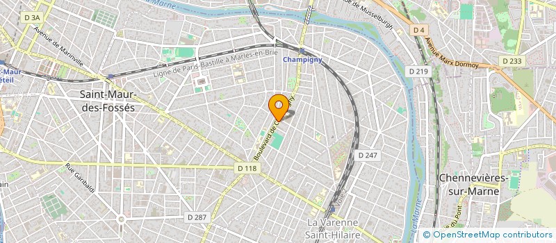 localisation de l'entreprise TJALE à SAINT-MAUR-DES-FOSSES