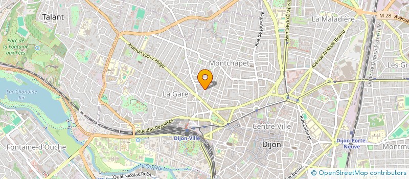 localisation de l'entreprise TJAM IMMO à DIJON