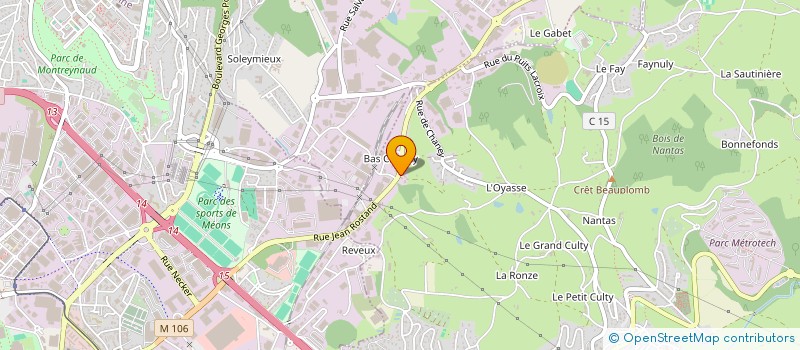 localisation de l'entreprise TJBM  SAINT-JEAN-BONNEFONDS