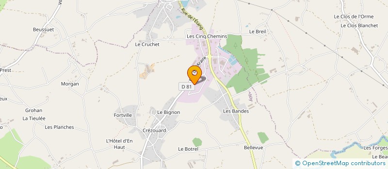 localisation de l'entreprise TJC à QUESSOY