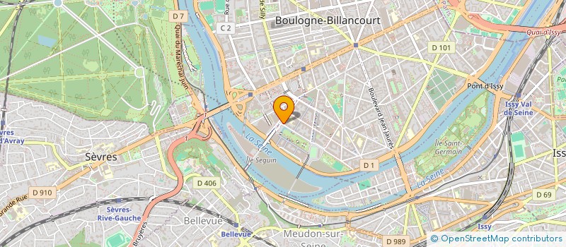 localisation de l'entreprise TJC BOULO à BOULOGNE-BILLANCOURT