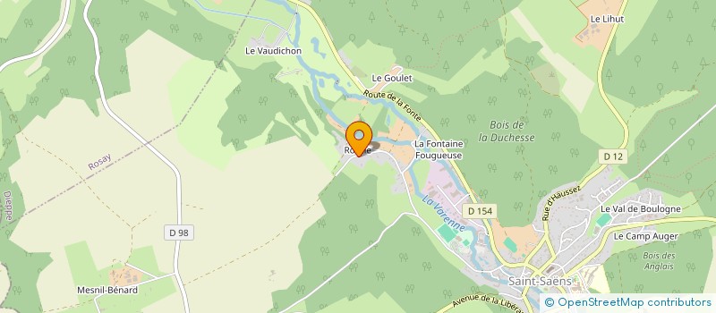 localisation de l'entreprise TJCG  SAINT-SAENS