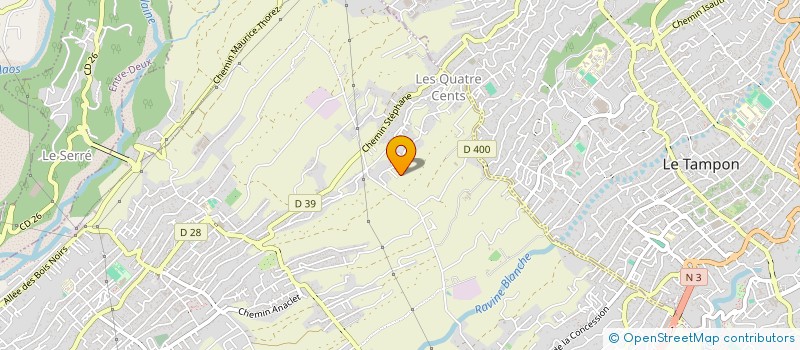 localisation de l'entreprise TJD PROJECTION  SAINT-PIERRE