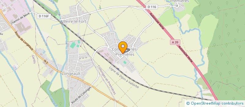 localisation de l'entreprise TJELEC  LABERGEMENT-FOIGNEY