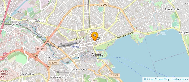localisation de l'entreprise TJENA à ANNECY